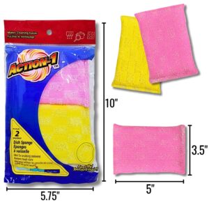 Wholesale Scrubbing Sponge – 2-Pack