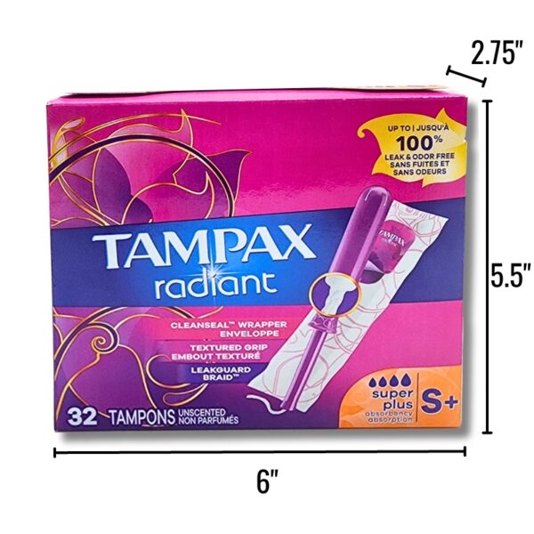 Wholesale Tampax Tampons, 32-Pack - Super Plus ($0.50 Each)