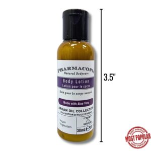 Wholesale Travel Size Pharmacopia Organic Argan Oil Lotion (30ml)