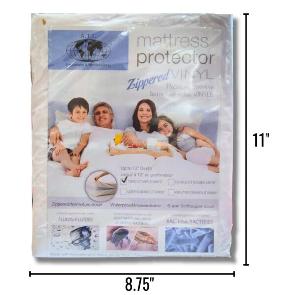 Wholesale Twin Mattress Protector with Zipper