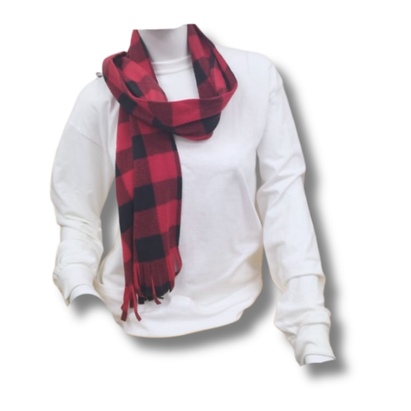 Wholesale Adult Plaid Scarf- Asst. Plaids - Image 4