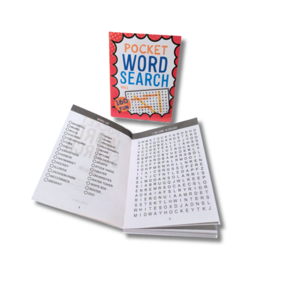 Wholesale Pocket Word Search Activity Books - 2ASST - Image 2