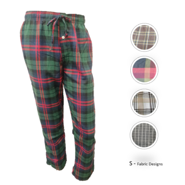 Wholesale Adult Flannel Pajama Pants - Asst. (Size S-XL) - Image 2