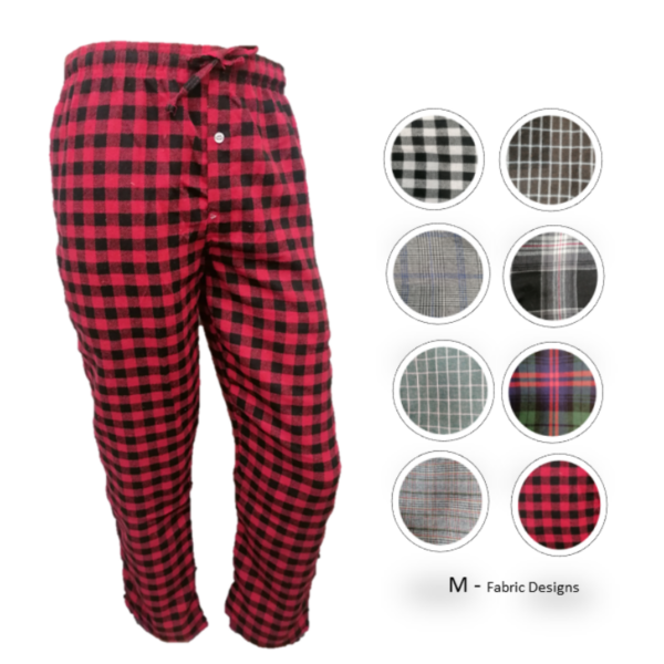 Wholesale Adult Flannel Pajama Pants - Asst. (Size S-XL) - Image 3