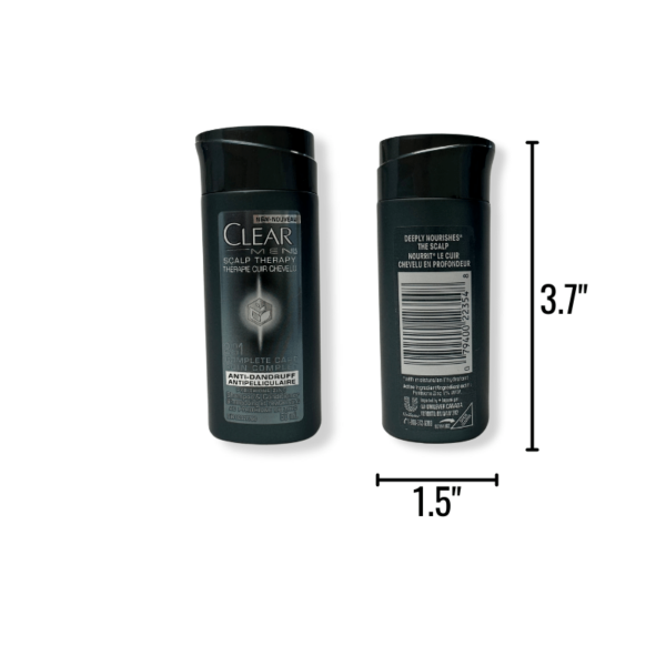 Wholesale Men's Shampoo & Conditioner Travel Size (Anti-Dandruff) (50ml) - Image 2