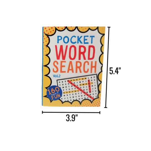 Wholesale Pocket Word Search Activity Books - 2ASST - Image 4