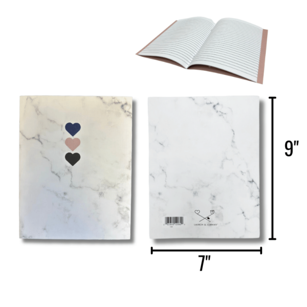 Wholesale Notebook - with vintage print cover (Size: 9 x 7) - Image 2