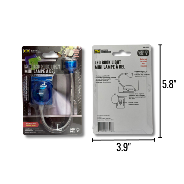 Wholesale Travel Mini Book Light With Battery Included - Image 2