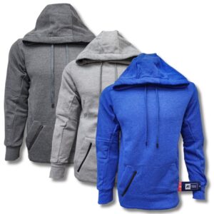 Wholesale Adult Hoodie with Zipped Pockets – Asst. Colours (Size S)