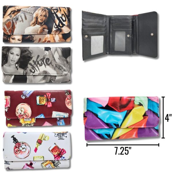 Wholesale Ladies’ Wallet – Asst Colours_Styles