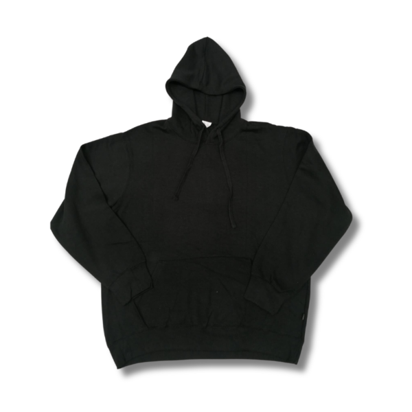 Wholesale Adult Black Pullover Hoodie - (Size: 2XL) - Image 2