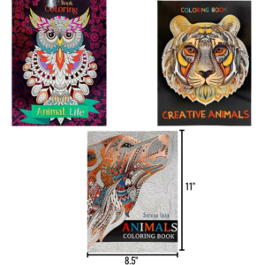 adult colouring books with white back ground