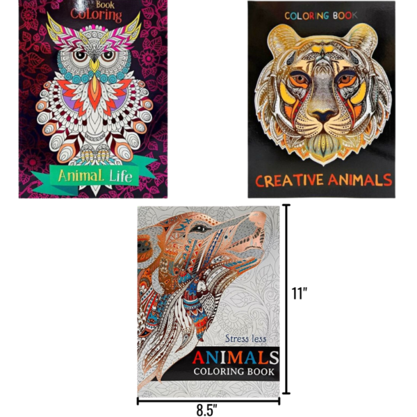 adult colouring books with white back ground