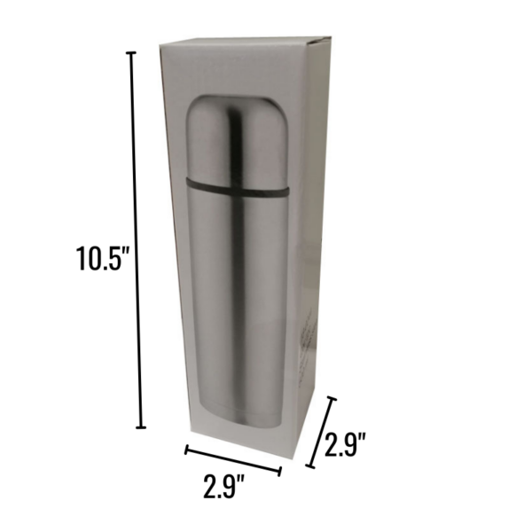 Wholesale Stainless Steel 500 mL Vacuum Thermos, Boxed - Image 3