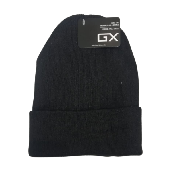 Wholesale Adult Cuffed Knit Toque - 4 Asst. Colours - Image 5