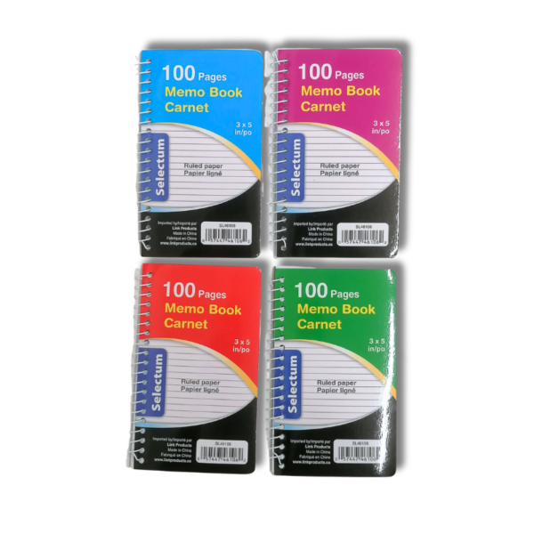 Wholesale Notebook - mini coil 3x5"