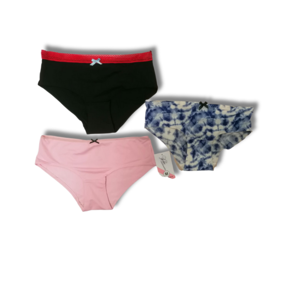 Wholesale Ladies’ Micro Bikini Brief - 3 Pack (Size: S-L) - Image 4