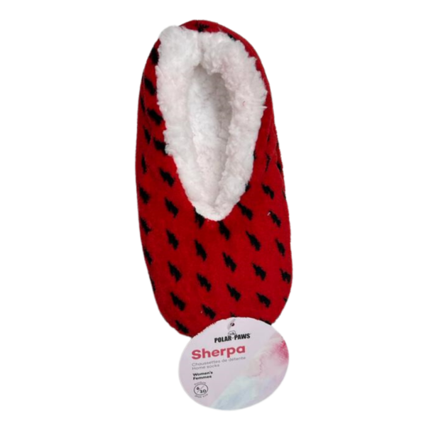 Ladies Sherpa Lined Slipper