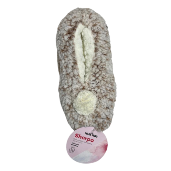 Ladies Sherpa Lined Slipper
