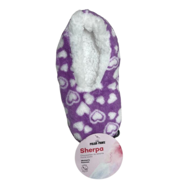 Ladies Sherpa Lined Slipper