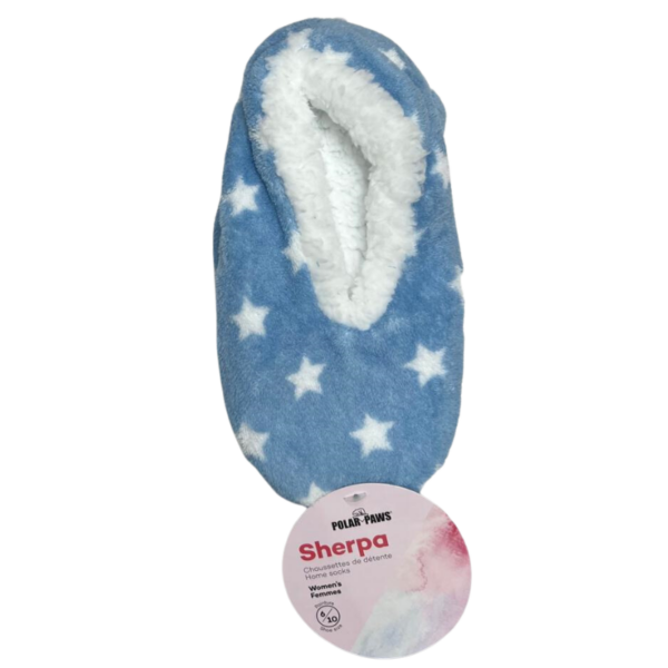 Ladies Sherpa Lined Slipper