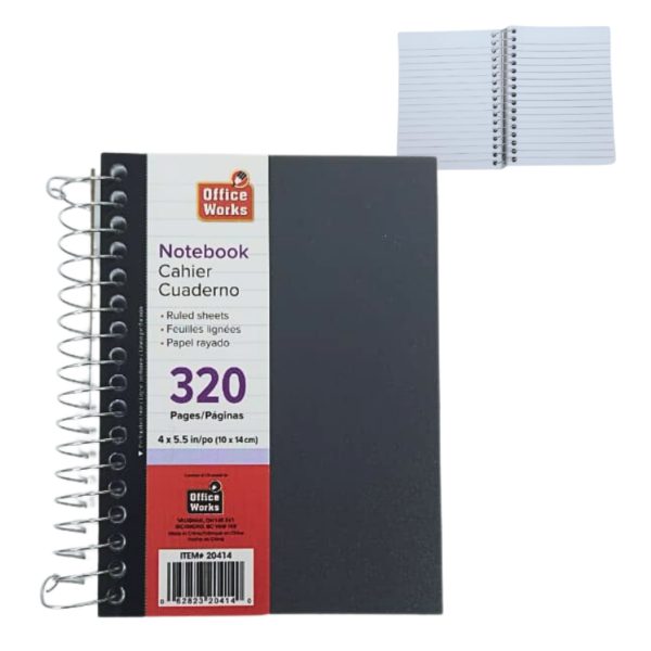 Wholesale Notebook - 4 x 5.5"- 320 Pages