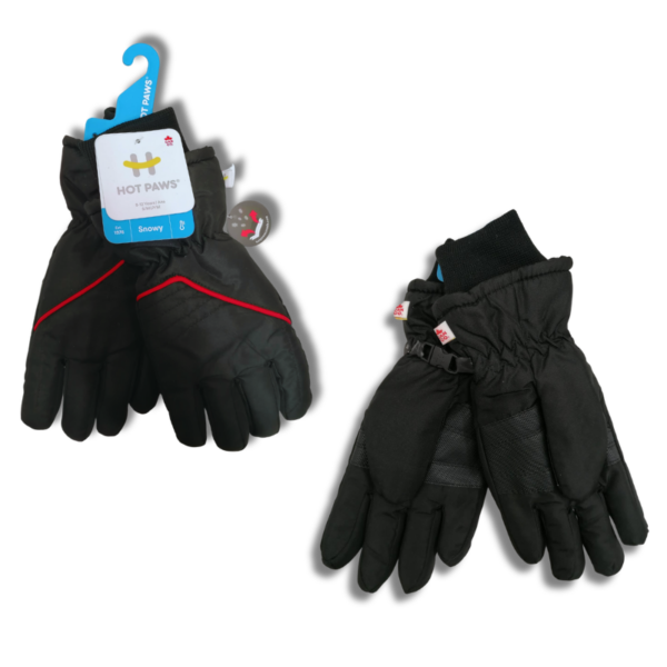 Wholesale Brand Name Youth Ski Gloves, Asst. Colours (Size: S/M & L/XL) - Image 4
