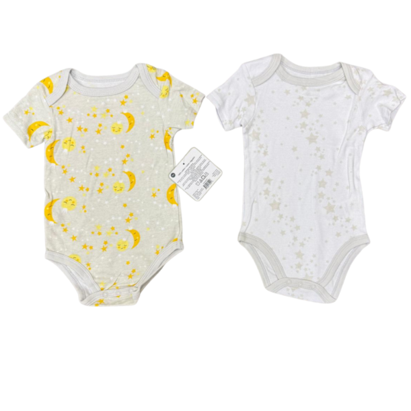 Wholesale Infant 2-Pack Onesie/Body Suit - By Size (3-6-12 Months) - Image 2