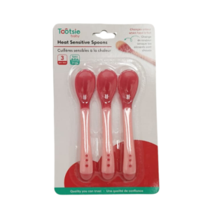 Wholesale Tootsie Baby Heat Sensitive Spoons - 3 Pack