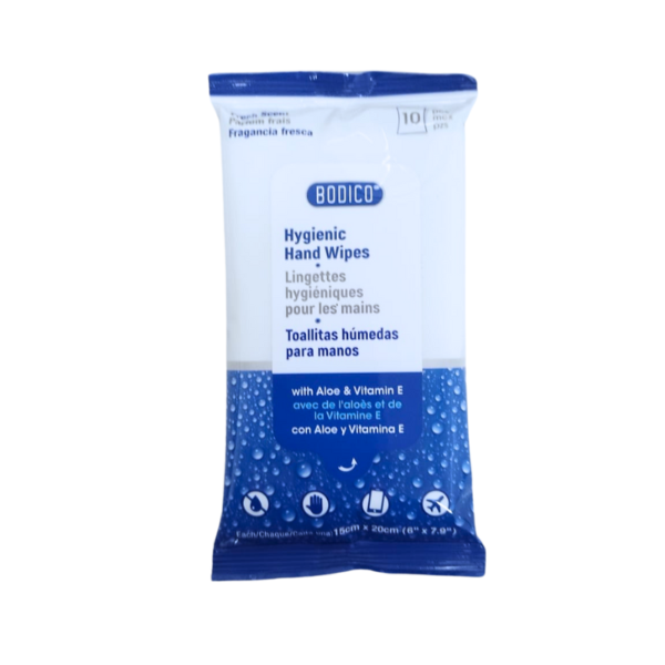 Wholesale Hygienic Hand Wipes - 10-Pack - Image 2