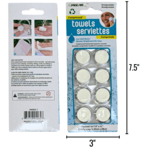 Wholesale Biodegradable Magic Towels - 8 Pack ( $0.31 Each)