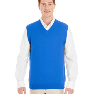 Custom Men's Harriton Pilbloc V-Neck Sweater Vest