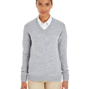 Custom Women's Harriton Pilbloc V-Neck Sweater