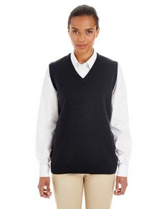 Custom Women's Harriton Pilbloc V-Neck Sweater Vest