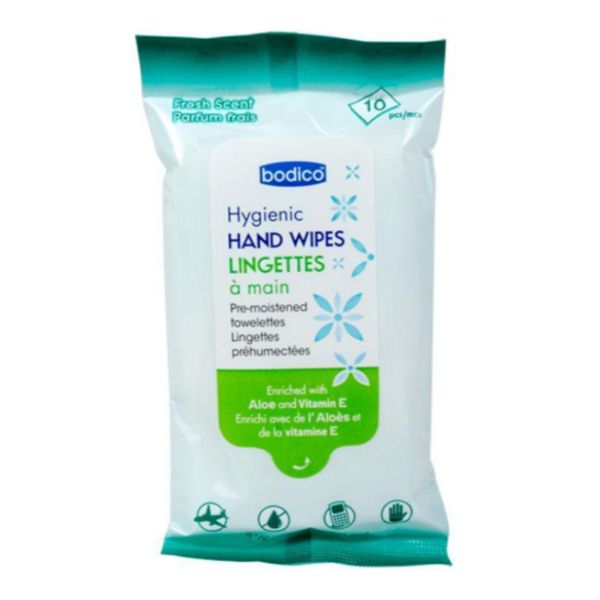 Wholesale Hygienic Hand Wipes - 10-Pack - Image 3