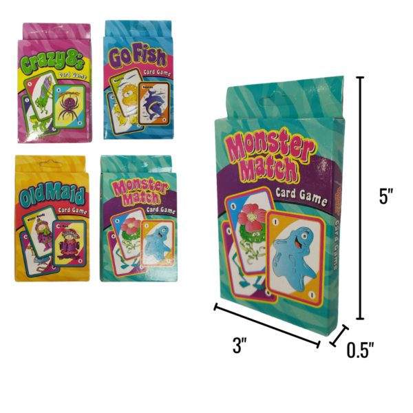 Wholesale Wholesale Children Card Games - 4 Assorted
