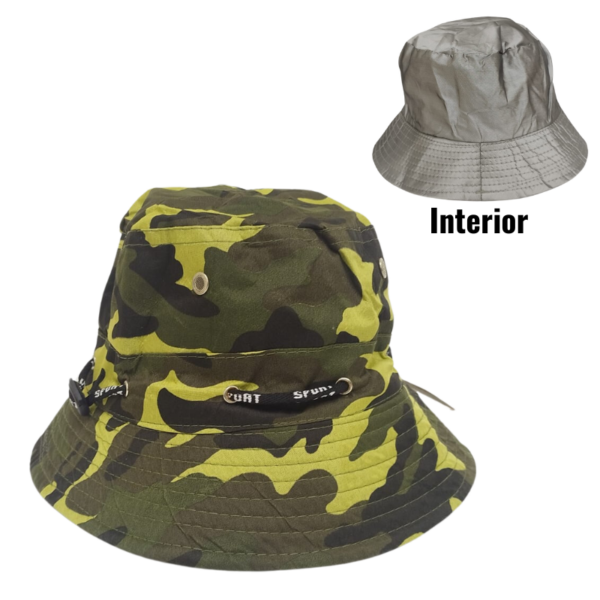 Wholesale Adult Bucket Hat - Camo Print