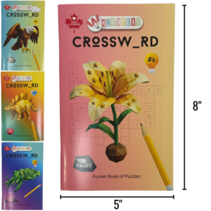 Wholesale Crossword Puzzle/Activity Books Pocket Size (5" x 8")