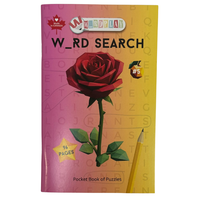 Wholesale Word Search Pocket Size - 4 Assorted (8" x 5") - Image 6