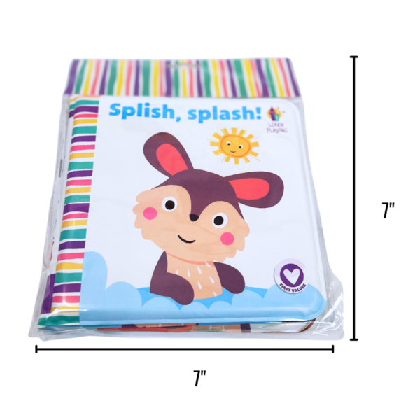 Wholesale Bath Story Book for Kids - 2 Asst.  (Size: 7"x7") - Image 3