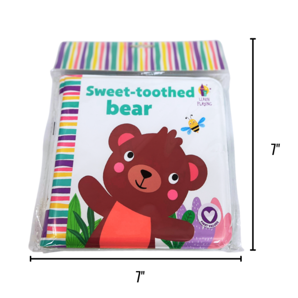 Wholesale Bath Story Book for Kids - 2 Asst.  (Size: 7"x7") - Image 2
