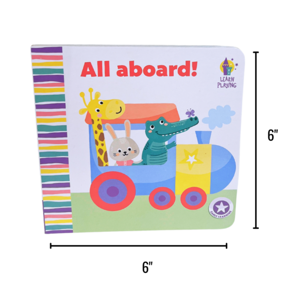 Wholesale Kids Story Board Book – Asst. Style (Size: 6″x6″) - Image 3
