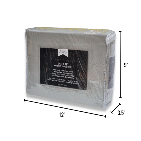 Wholesale Queen Sheet, 4-Piece Set – Asst. Solid Colours - Image 7