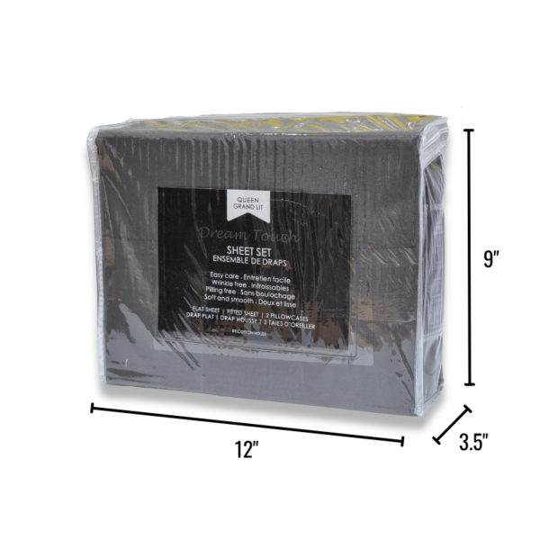 Wholesale Queen Sheet, 4-Piece Set – Asst. Solid Colours - Image 2