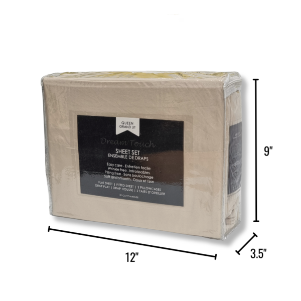 Wholesale Queen Sheet, 4-Piece Set – Asst. Solid Colours - Image 6