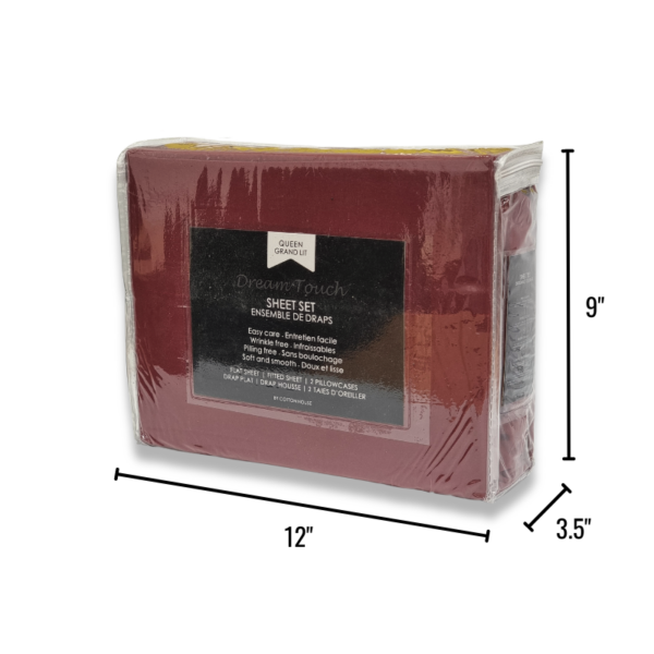Wholesale Queen Sheet, 4-Piece Set – Asst. Solid Colours - Image 5