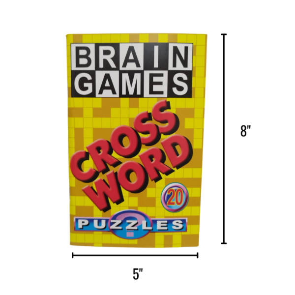 Wholesale Crossword Puzzle/Activity Books Pocket Size (5" x 8") - Image 2