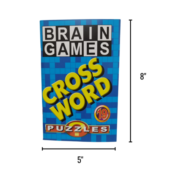 Wholesale Crossword Puzzle/Activity Books Pocket Size (5" x 8") - Image 3