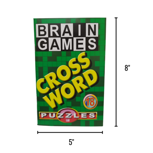 Wholesale Crossword Puzzle/Activity Books Pocket Size (5" x 8") - Image 4