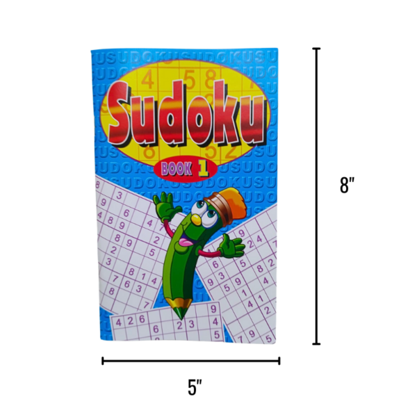 Wholesale Sudoku Puzzle/Activity Books Pocket Size (5" x 8") - Image 2